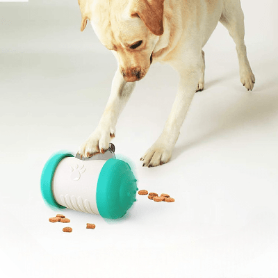 Distributeur de Croquettes pour Chien - BrainChase™ - Bleu - Paradis pour chien