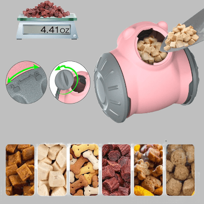 Distributeur de Croquettes pour Chien - BrainChase™ - Rose - Paradis pour chien