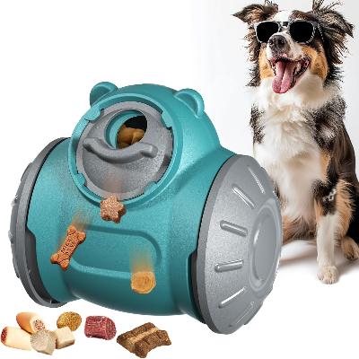 Distributeur de Croquettes pour Chien - BrainChase™ - Turquoise - Paradis pour chien