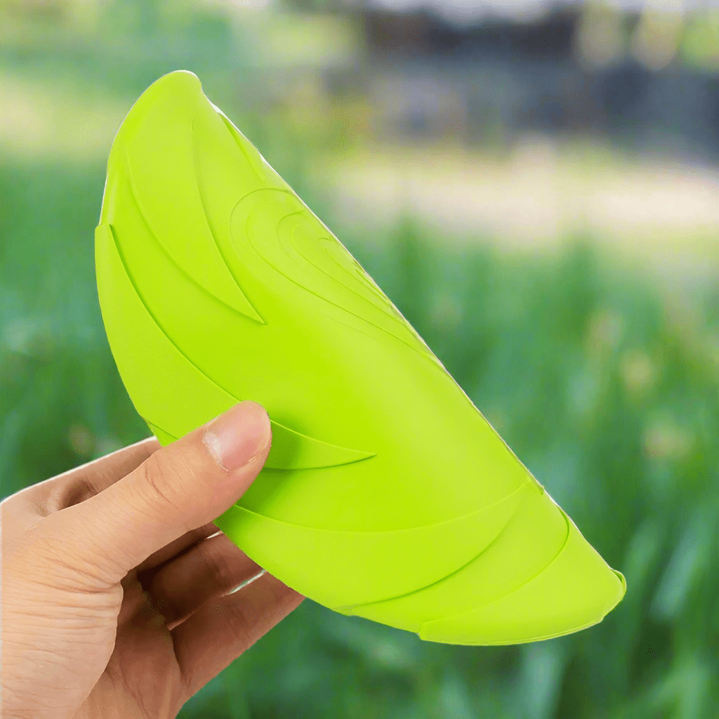 Frisbee Chien - FlyingDiscToys™ - Vert - Paradis pour chien