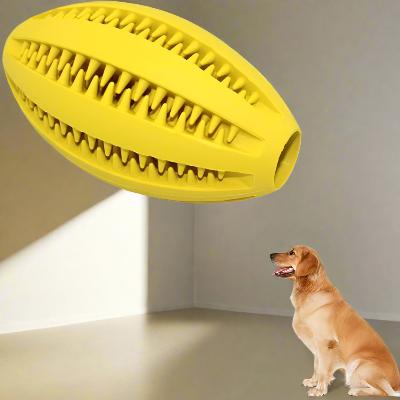 Jouet Interactif pour Chien - ChewBounceBall™ - Jaune - Paradis pour chien