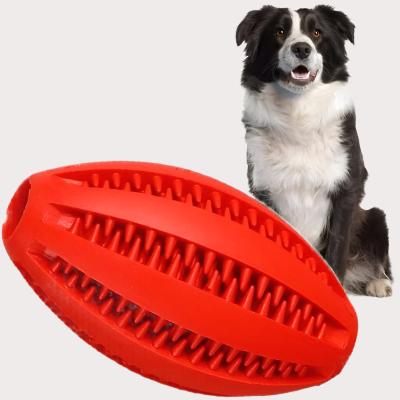 Jouet Interactif pour Chien - ChewBounceBall™ - Rouge - Paradis pour chien