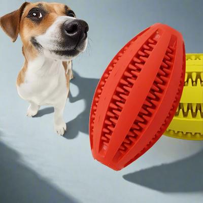 Jouet Interactif pour Chien - ChewBounceBall™ - Rouge - Paradis pour chien