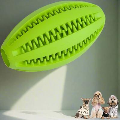 Jouet Interactif pour Chien - ChewBounceBall™ - Vert - Paradis pour chien